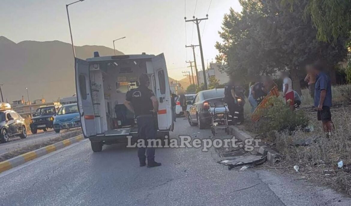 Τροχαίο στη Λαμία: Οδηγός αυτοκινήτου έχασε τον έλεγχο λόγω… αντηλιάς