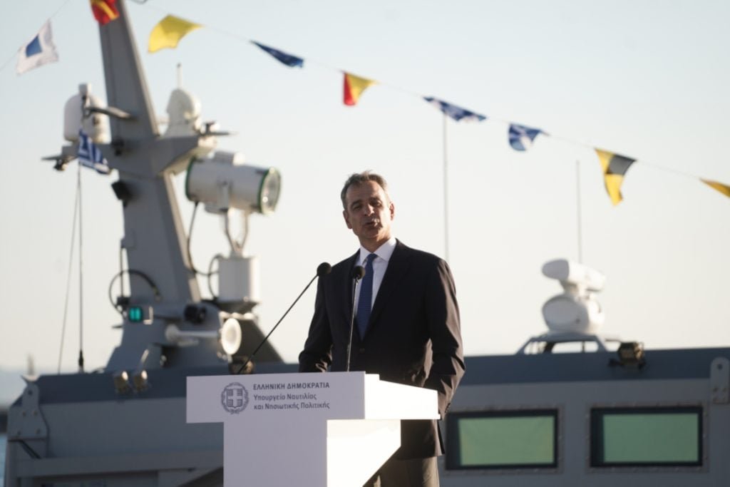 Μητσοτάκης: Διαρκής δέσμευση η ασφάλεια των θαλασσών