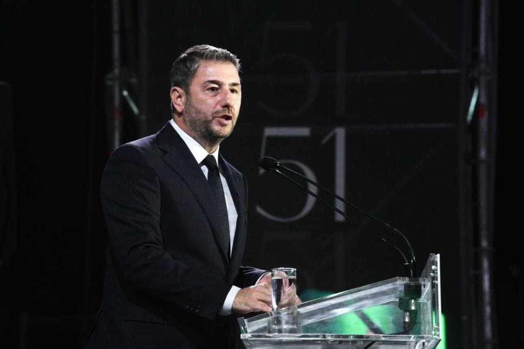 Διμέτωπη επίθεση Ανδρουλάκη σε Μητσοτάκη και Τσίπρα από το Ζάππειο