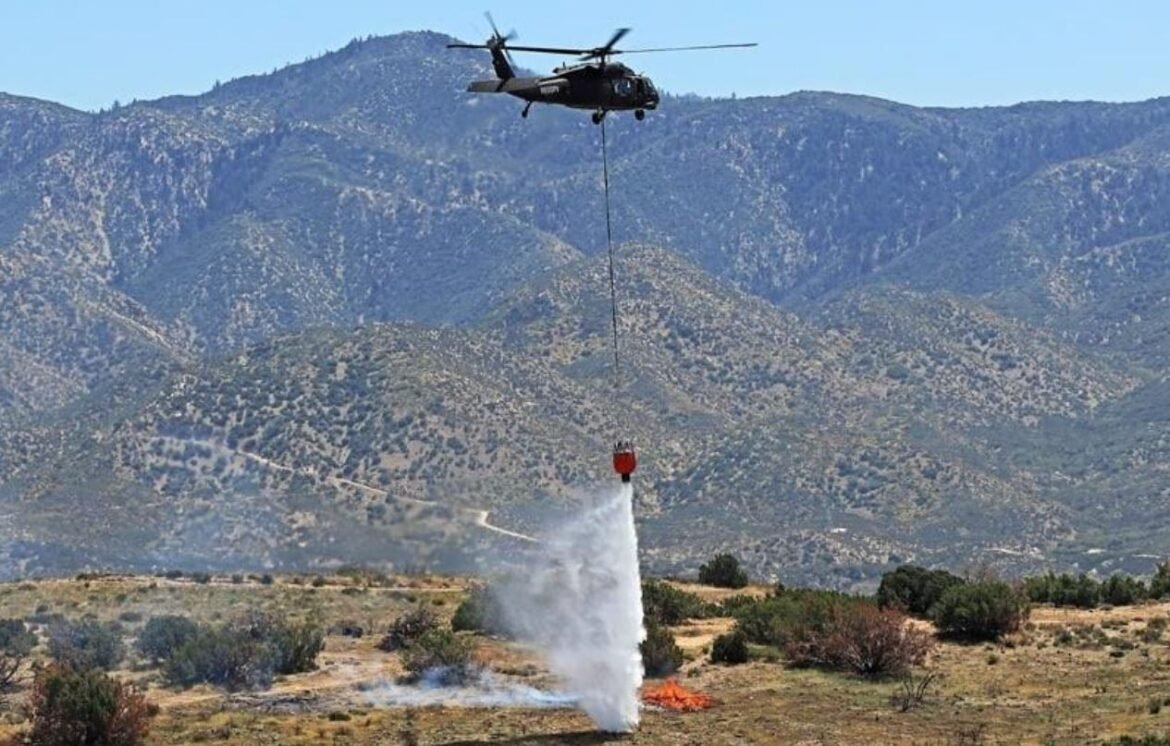 Δράμα: Φωτιά σε δασική έκταση στην περιοχή Λευκόγεια – Επιχειρούν εναέρια μέσα