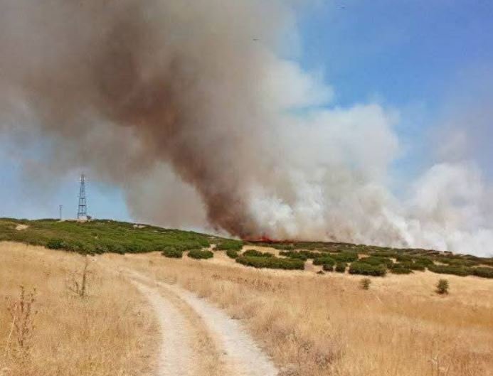 Μήνυμα από το 112 για την φωτιά στη Λάρισα – «Παραμείνετε σε ετοιμότητα»