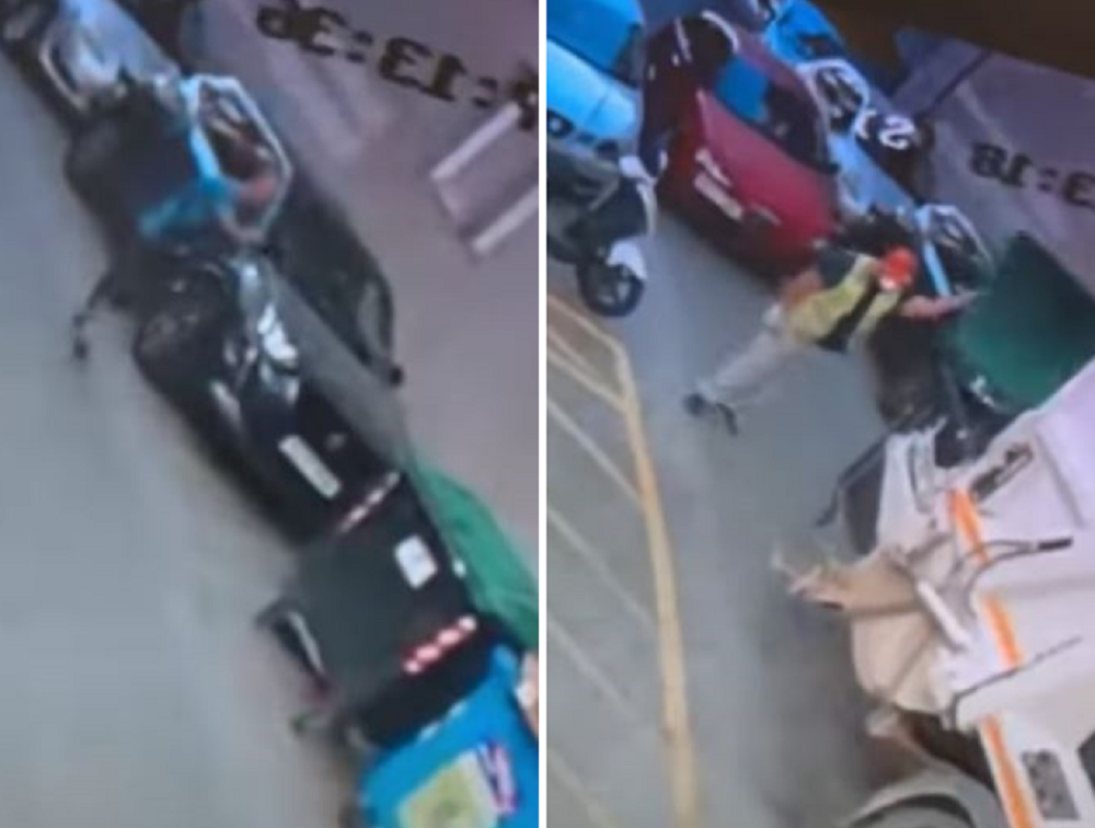 Γκύζη: Η στιγμή που ο 59χρονος ανοίγει πυρ εναντίον εργαζομένου καθαριότητας – Βίντεο ντοκουμέντο