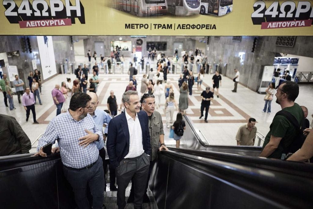 Μητσοτάκης για 24ωρη λειτουργία Μετρό-Τραμ: Κάτι αλλάζει τα Σάββατα στην Αθήνα