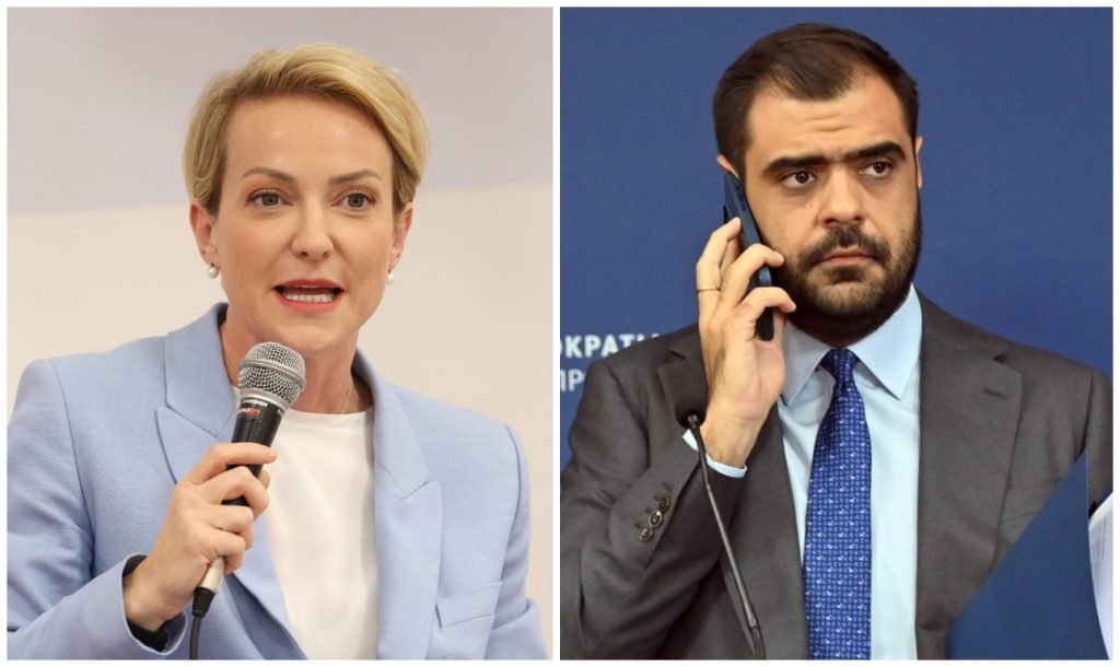 Είναι ακόμα μέλος της ΝΔ η Σεμερτζίδου; Αλλα λέει η Σδούκου, άλλα ο Μαρινάκης