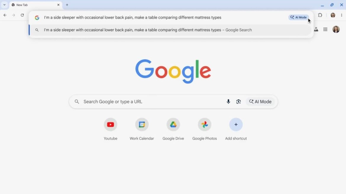 Η Google προαναγγέλλει το AI Mode και την ενσωμάτωση του Gemini στο Chrome