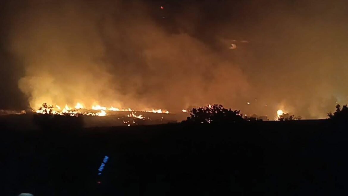 Υπό μερικό έλεγχο η φωτιά στη Νέα Πέραμο