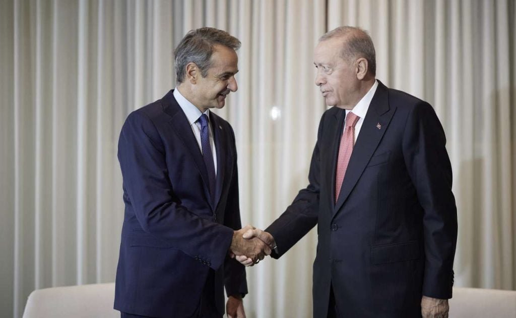 Στις 9 ώρα Ελλάδας την Τρίτη, η συνάντηση Μητσοτάκη – Ερντογάν στη Νέα Υόρκη