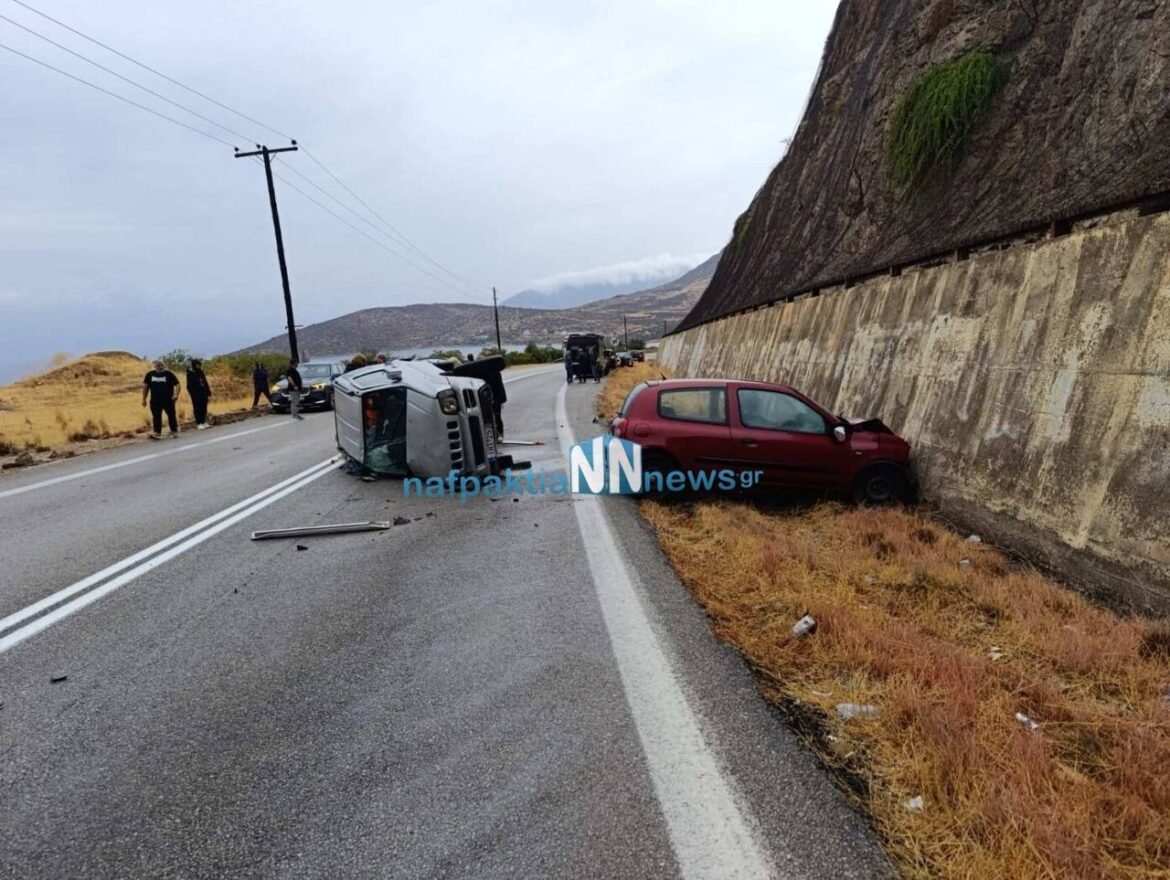 Τραγωδία στη Φωκίδα: Δύο νεκροί έπειτα από σφοδρή σύγκρουση αυτοκινήτων στο Γαλαξίδι – ΦΩΤΟ
