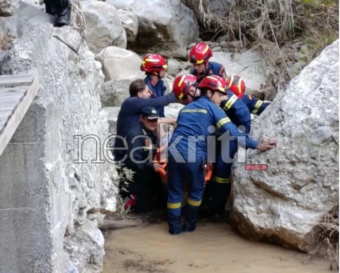 Ιεράπετρα: Επιχείρηση διάσωσης 59χρονου στο φαράγγι της Σαρακίνας – Τραυματίστηκε σοβαρά έπειτα απο πτώση –