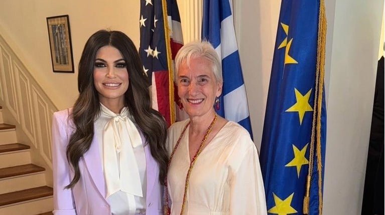 Συνάντηση Γκίλφοϊλ με την ελληνίδα πρεσβευτή στις ΗΠΑ