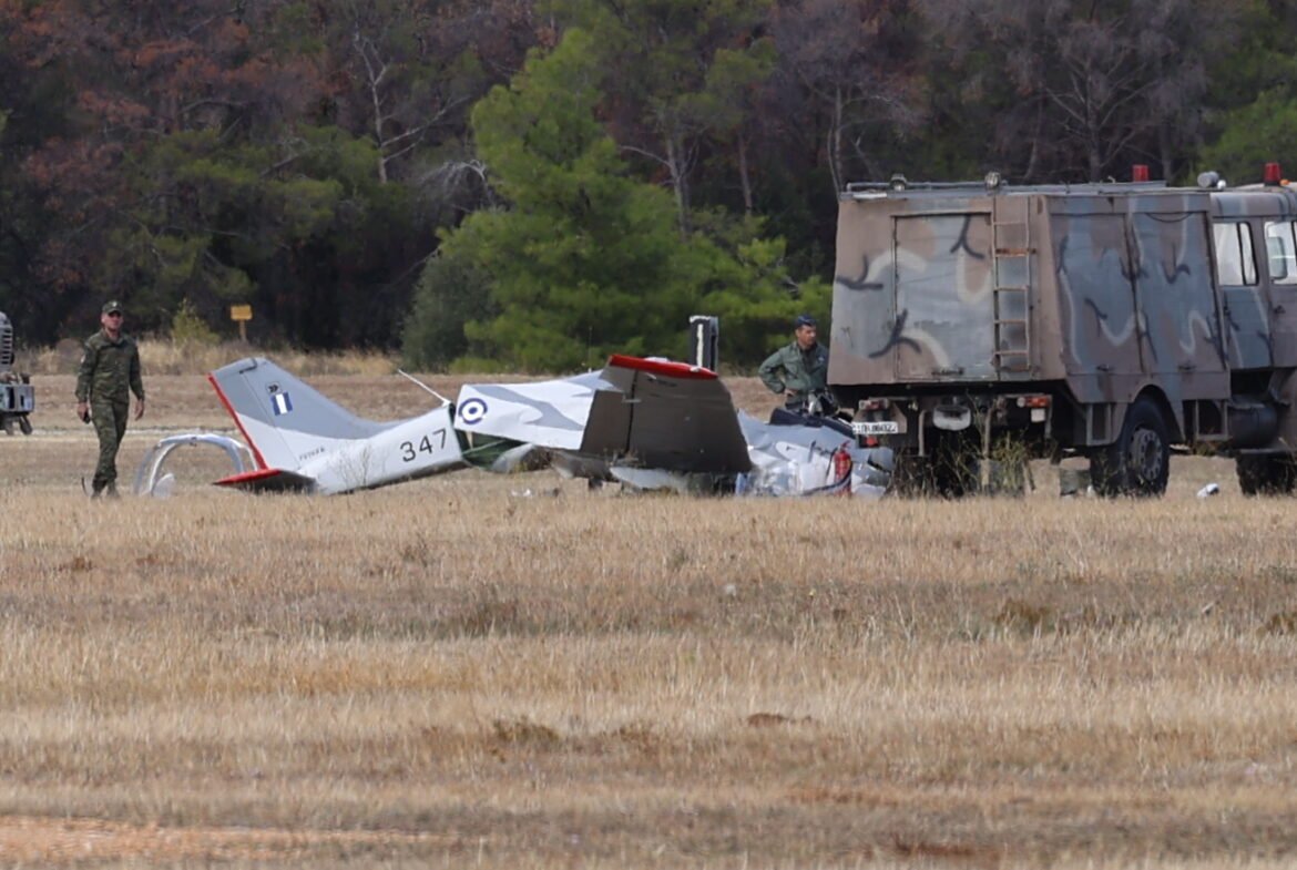 Τατόι: Οι πρώτες εικόνες από το σημείο του ατυχήματος με εκπαιδευτικό αεροσκάφος