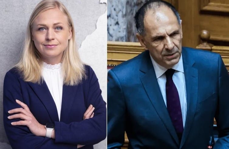 Στη φινλανδή Ελίνα Βάλτονεν (που εκνεύρισε τη Ζαχάροβα) ο Γεραπετρίτης