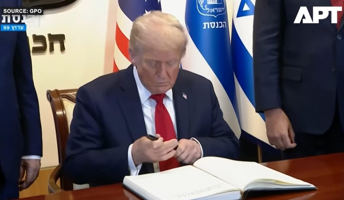 Ο Τραμπ στην Κνέσετ: «Μεγάλη μου τιμή, ένα νέο ξεκίνημα» – Βίντεο