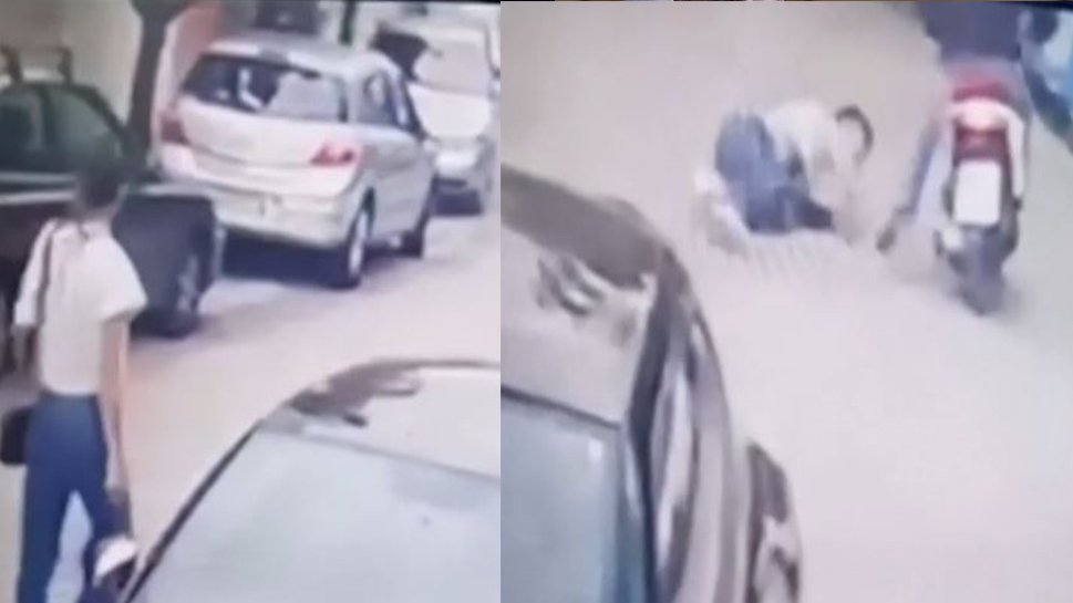 Αγία Βαρβάρα: «Έχω ράμματα στο σαγόνι μου, έσπασα το χέρι μου» – Βίντεο ντοκουμέντο από τη δράση του