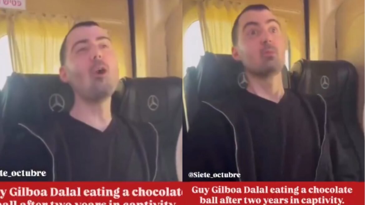 Ισραηλινός όμηρος της Χαμάς απολαμβάνει σοκολάτα μετά από δύο χρόνια – Η viral αντίδρασή του