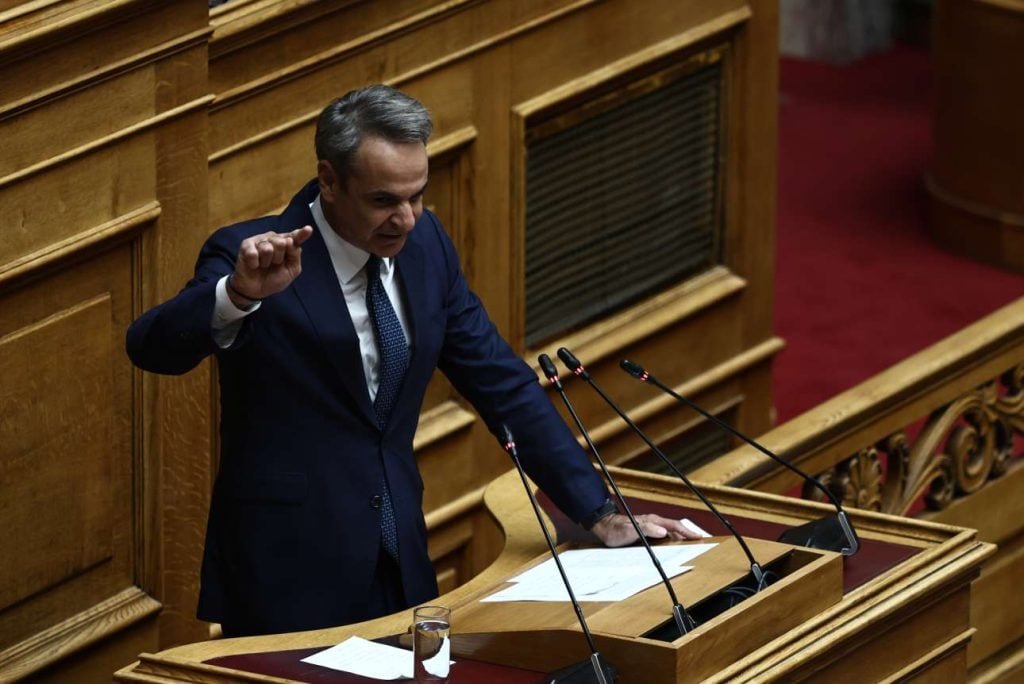 Mητσοτάκης σε Φάμελλο: Αποκαλυπτική της υποκρισίας και της διγλωσσίας σας η αποχή σας από την ονομαστική στο Εργασιακό