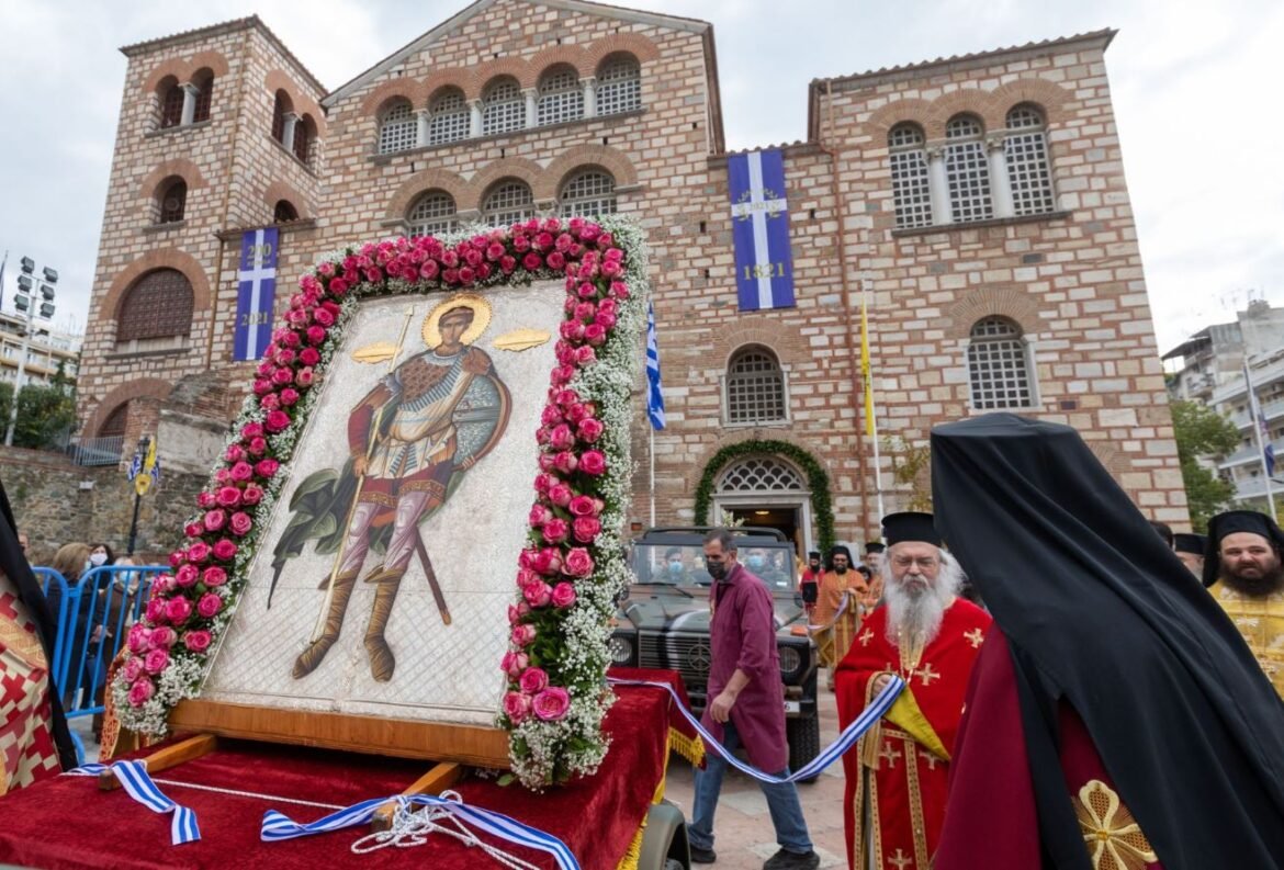 Η Θεσσαλονίκη τιμά τον πολιούχο Άγιο Δημήτριο και την απελευθέρωση της πόλης – Παρουσία του ΠτΔ η επίσημη