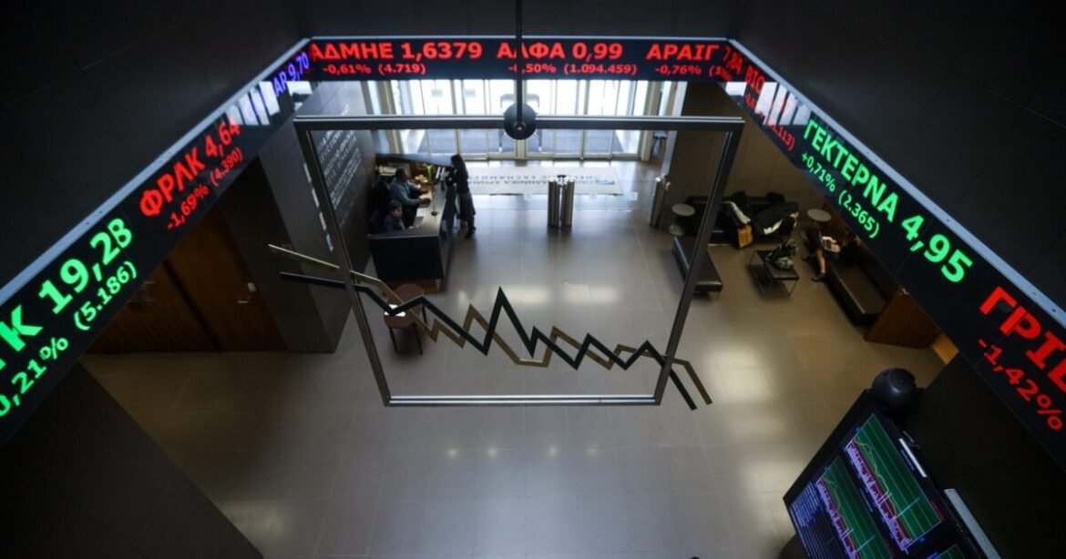 Χρηματιστήριο Αθηνών: Κλείσιμο με πτώση και μειωμένο τζίρο για τον Γενικό Δείκτη