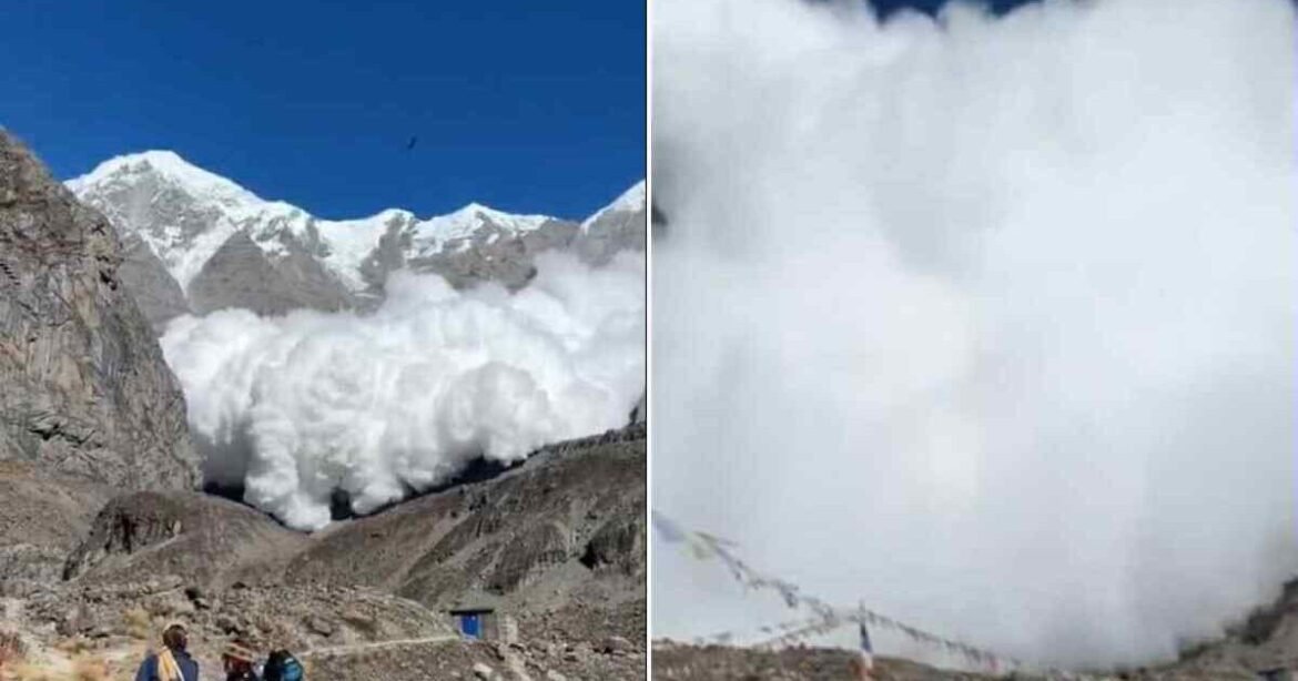 Βίντεο που κόβει την ανάσα από χιονοστιβάδα στο Νεπάλ – «Κατάπιε» ορειβατικό καταφύγιο