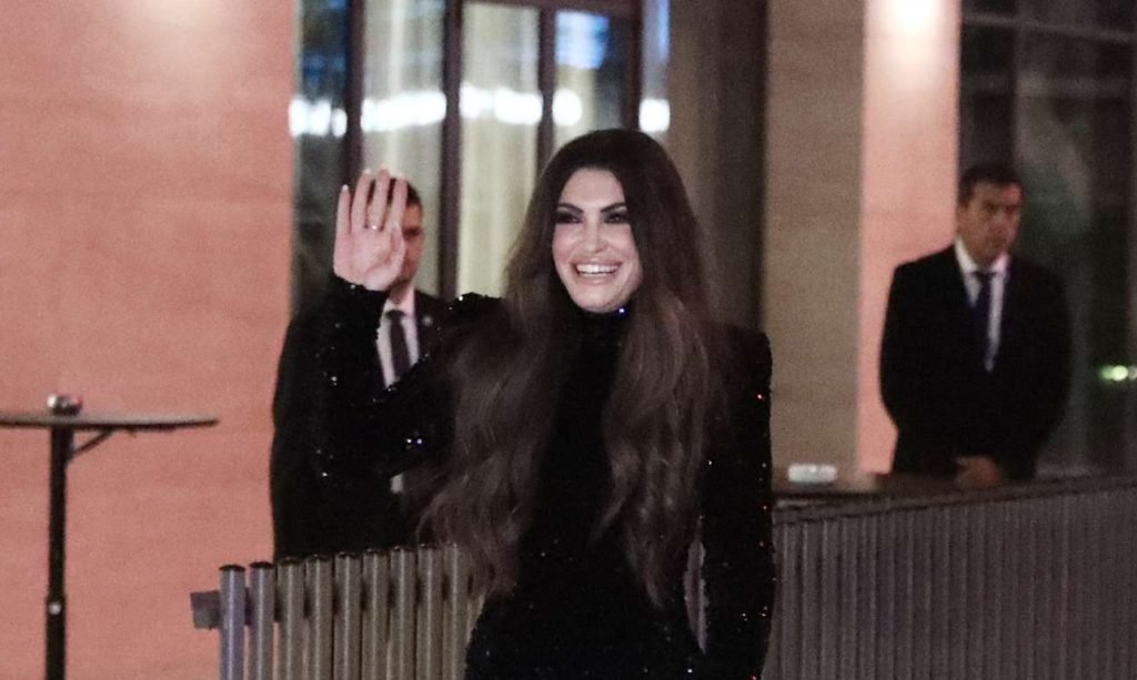 Η πρώτη δημόσια εμφάνιση της Κίμπερλι Γκίλφοϊλ στην Αθήνα