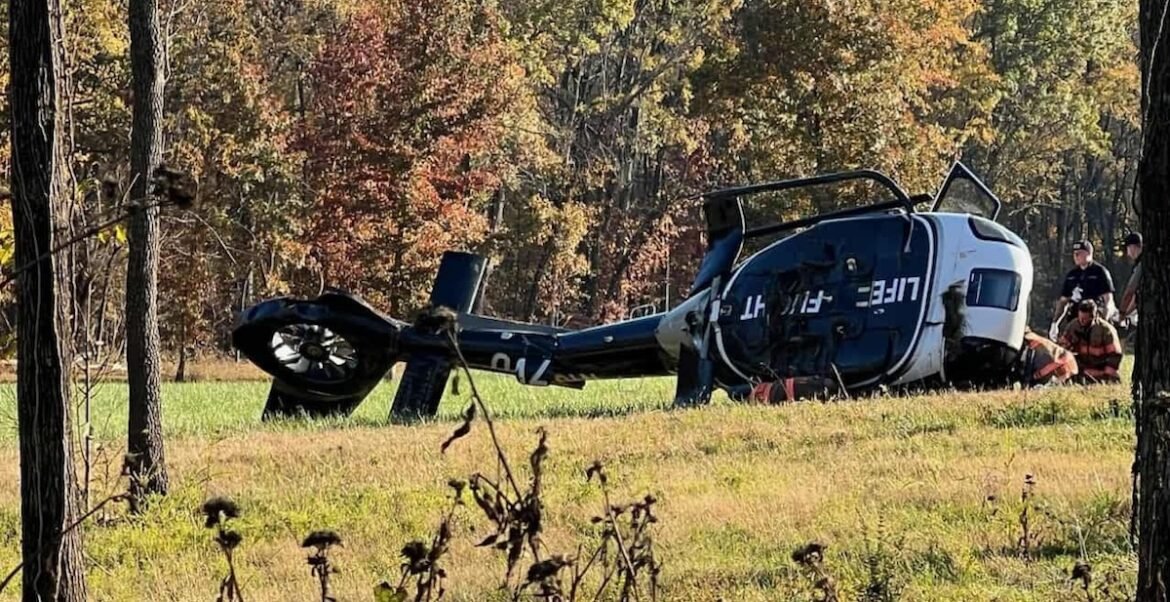 Ιατρικό ελικόπτερο συνετρίβη στο Τενεσί – Ένας νεκρός και δύο τραυματίες