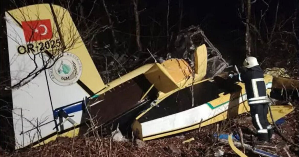 Συντριβή τουρκικού πυροσβεστικού αεροσκάφους στην Κροατία – Νεκρός ο πιλότος