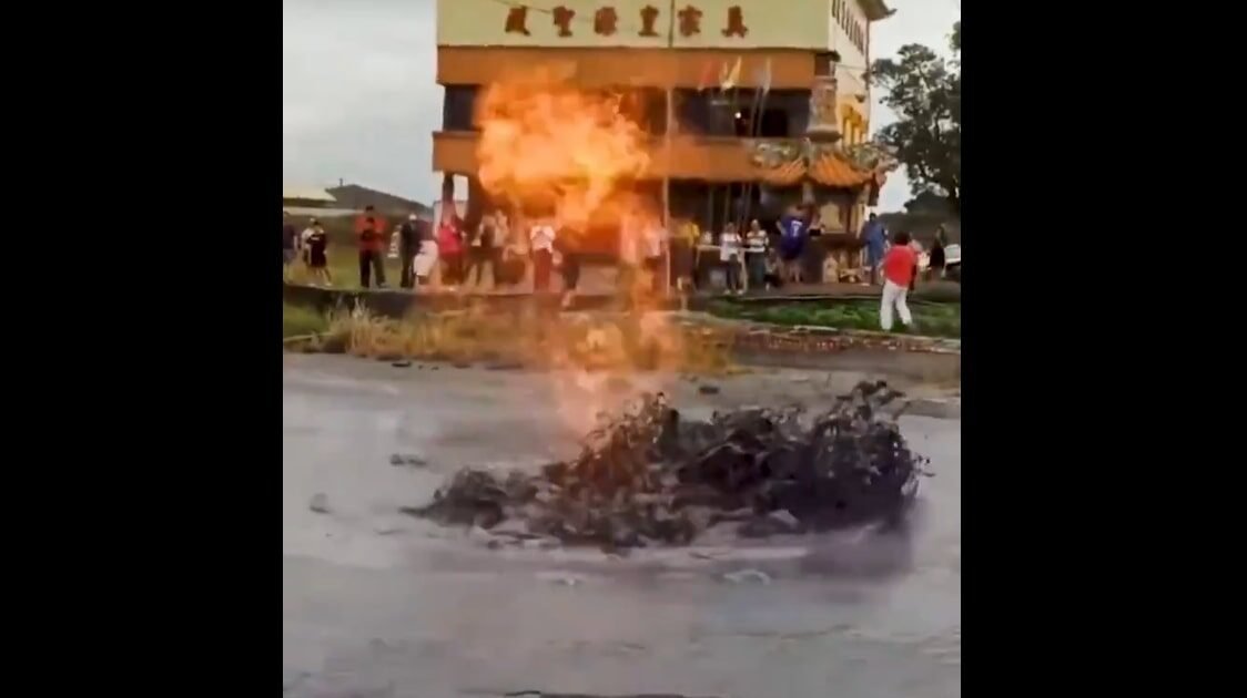 Έκρηξη ηφαιστείου λάσπης στην Ταϊβάν (Βίντεο)