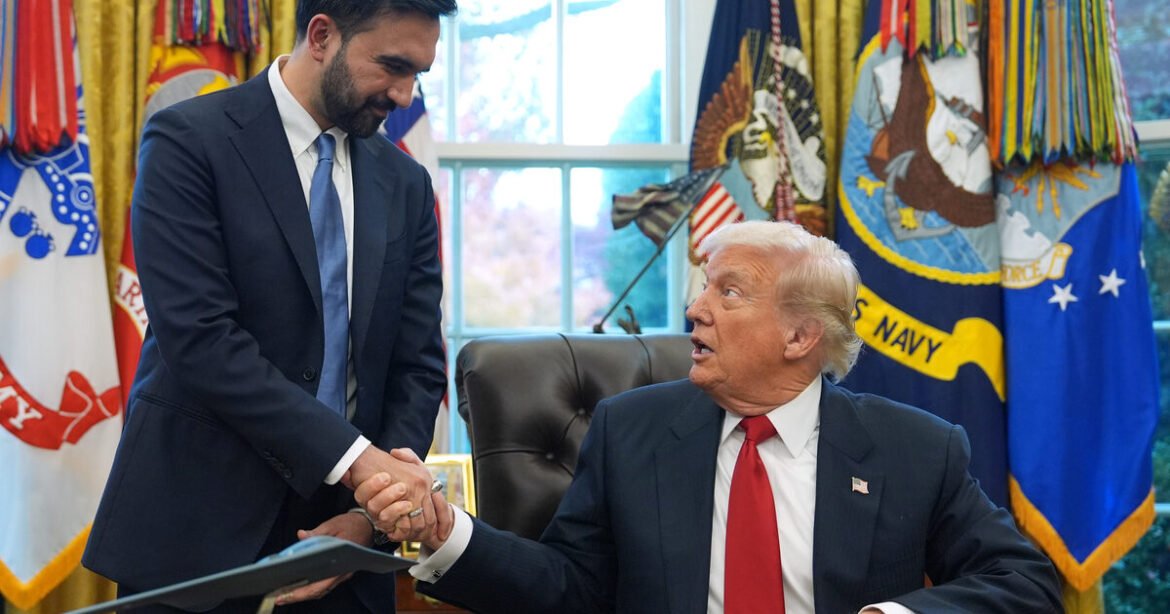 Συνάντηση Τραμπ – Μαμντάνι με αγκαλιές και ατάκες «φωτιά»