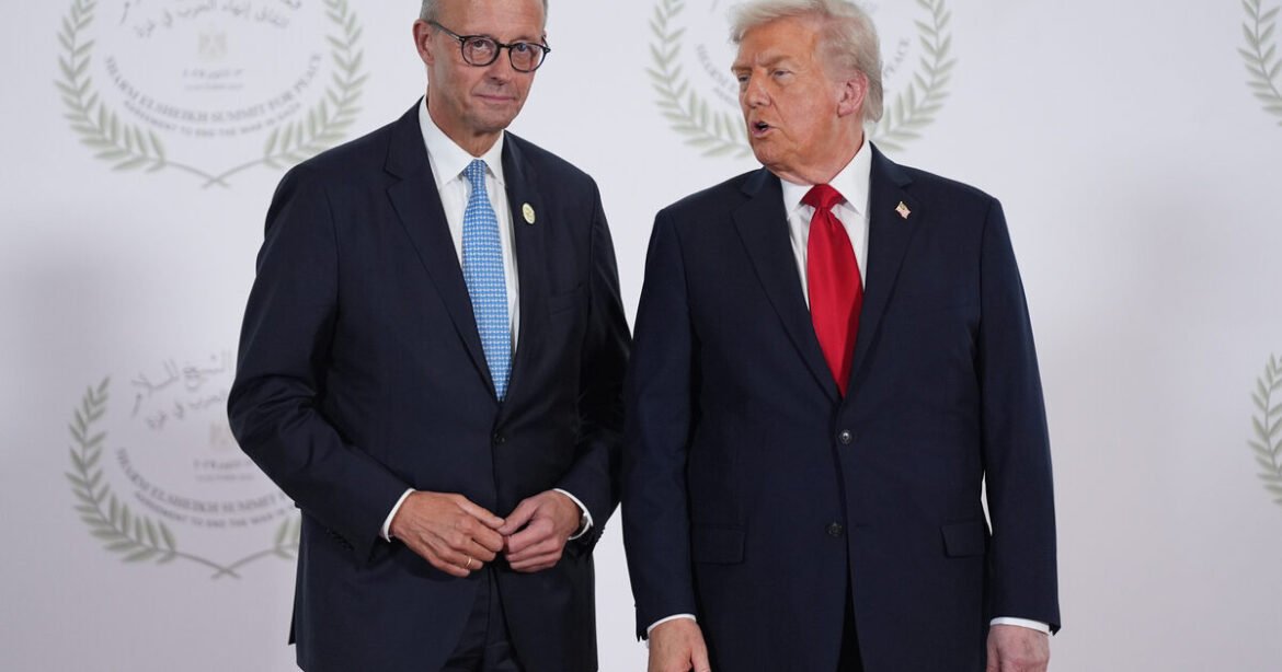 Επικοινωνία Τραμπ στον Μερτς για το ειρηνευτικό σχέδιο: «Συμφωνήσαμε για τα επόμενα βήματα»