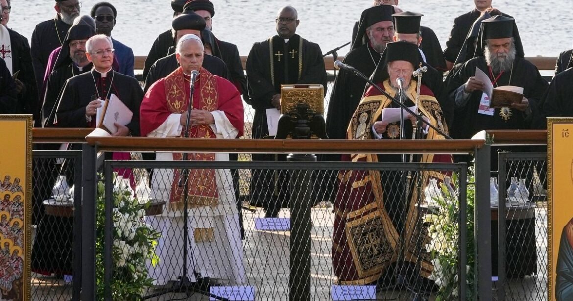 Πάπας Λέων και Βαρθολομαίος: Ιστορική στιγμή στη Βιθυνία – Η ανάγνωση του «Πιστεύω» (Βίντεο)