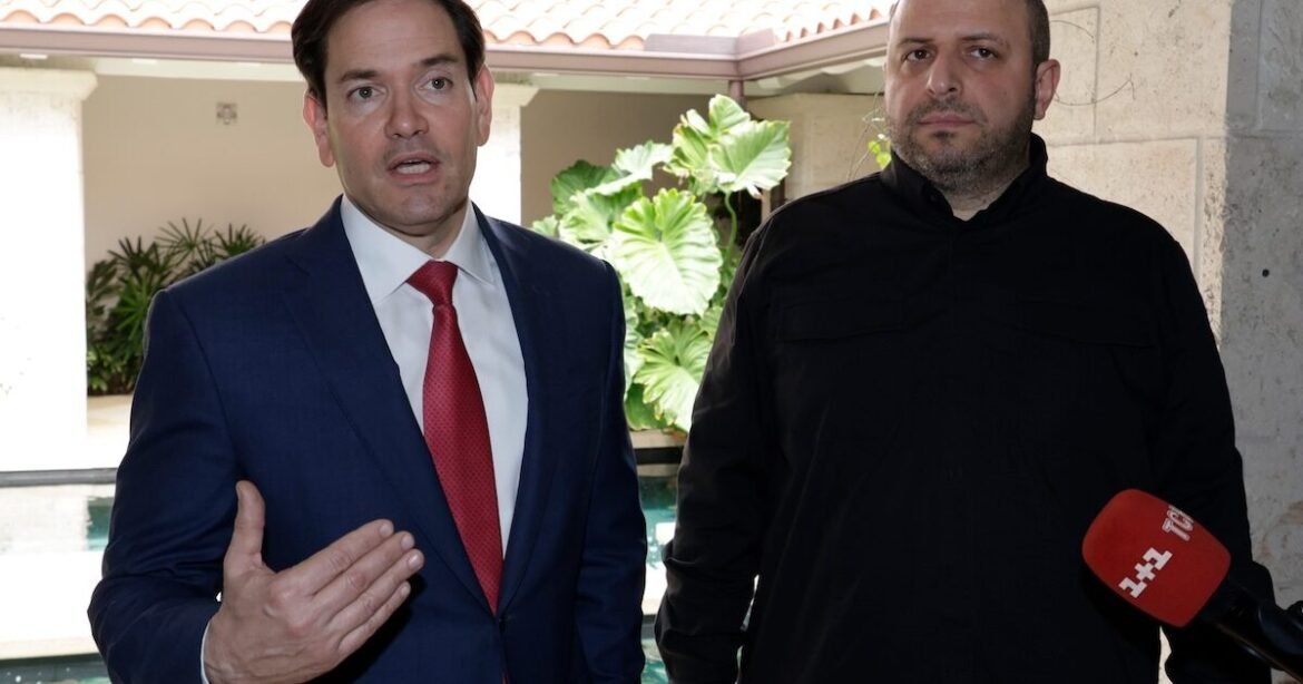 «Παραγωγικές» οι συνομιλίες ΗΠΑ – Ουκρανίας για πλαίσιο ειρήνης χωρίς οριστική συμφωνία