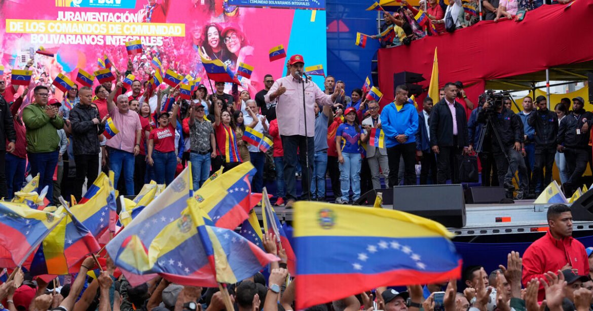 Mεγάλη διαδήλωση στη Βενεζουέλα εναντίον των απειλών από τις ΗΠΑ