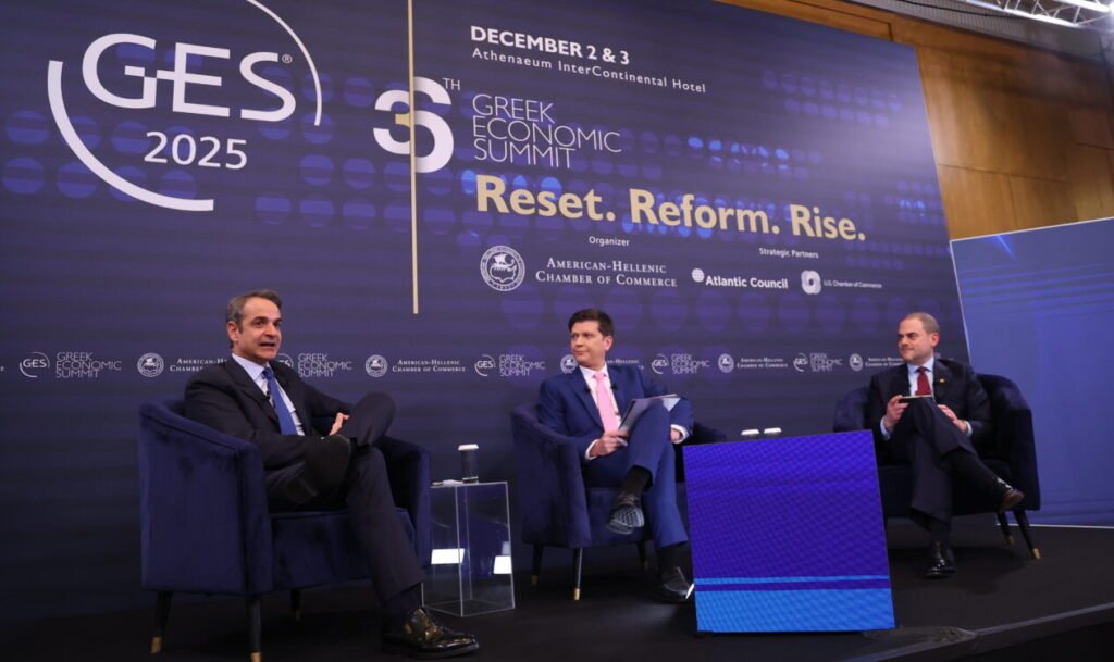 Μητσοτάκης στο Greek Economic Summit: «Στοχεύουμε σε οικονομία υψηλών μισθών και ισχυρών επενδύσεων»