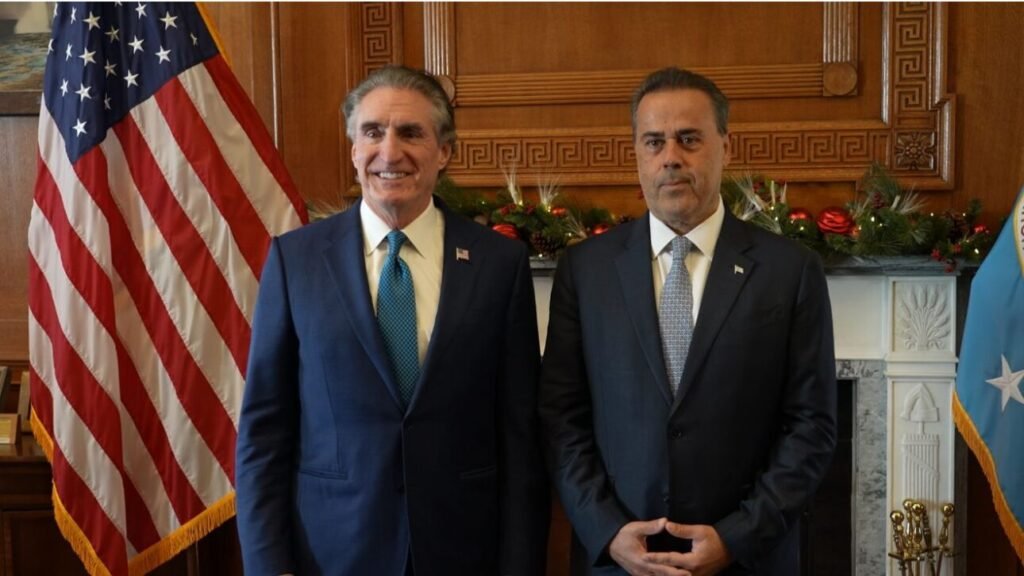 Συνάντηση Παπασταύρου-Μπέργκαμ στην Ουάσινγκτον: Στο επίκεντρο η ενέργεια