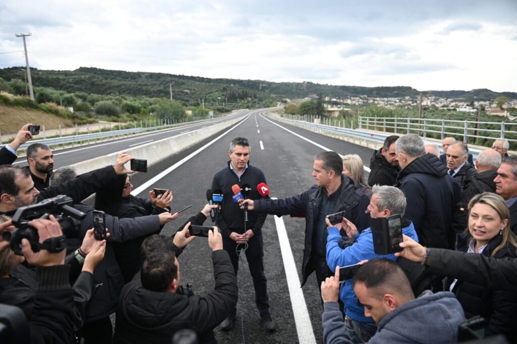 Στην κυκλοφορία ολόκληρος ο Πατρών-Πύργου – παρεδόθη και το τελευταίο τμήμα Μιντιλόγλι–Καμίνια