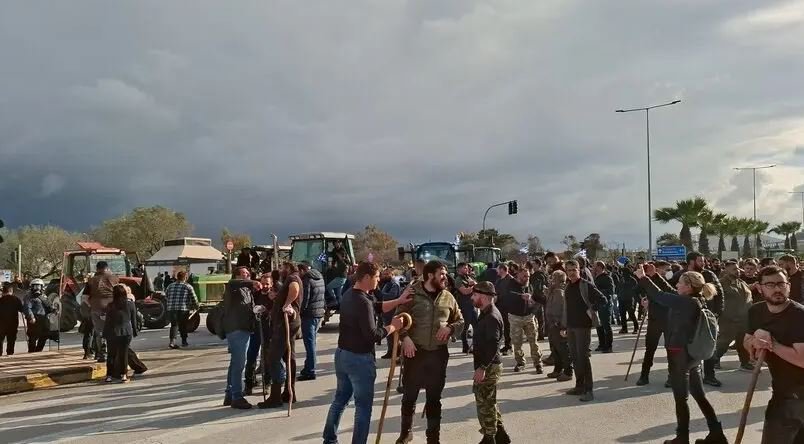 Ηράκλειο: 2 συλλήψεις για τα επεισόδια στις αγροτικές κινητοποιήσεις 
