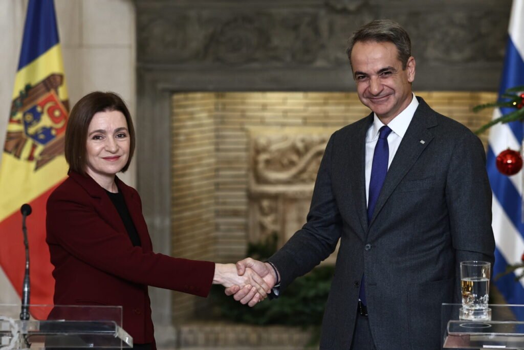 Στο Μαξίμου η Μάγια Σάντου: Ο Κάθετος Διάδρομος και η στρατηγική προτεραιότητα της ένταξης της Μολδαβίας στην ΕΕ