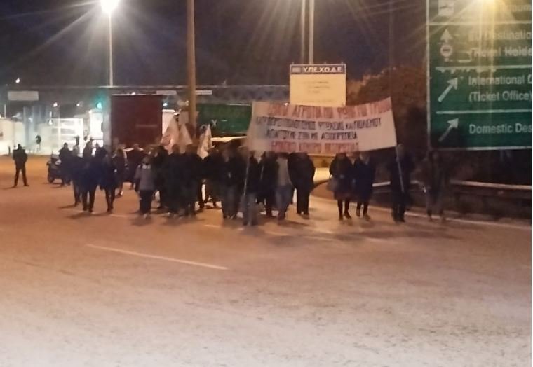 Αγροτικές και εργατικές κινητοποιήσεις με αποκλεισμό της Εγνατίας στην Ηγουμενίτσα
