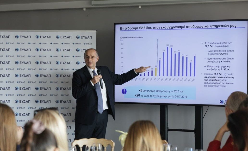 ΕΥΔΑΠ: Ανεβαίνουν τα πάγια κατά 2,5 ευρώ τον μήνα – Πόσο θα αυξηθούν οι λογαριασμοί των νοικοκυριών