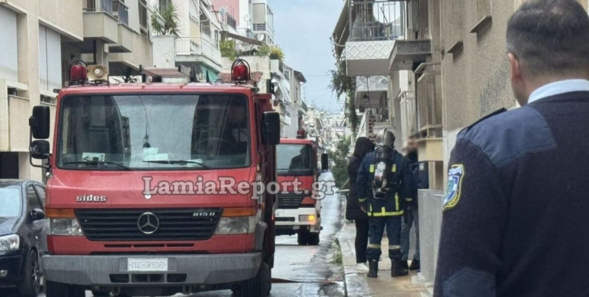 Λαμία: Συναγερμός για άνδρα που ταμπουρώθηκε σε διαμέρισμα και άνοιξε φιάλη υγραερίου 