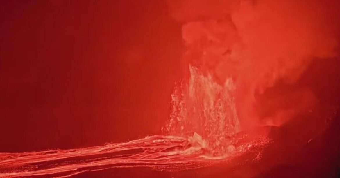 Εντυπωσιακά πλάνα από τη νέα έκρηξη ηφαιστείου στη Χαβάη – Εκτόξευσε λάβα σε ύψος 420 μέτρων (Βίντεο)