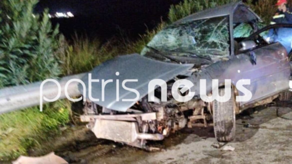 Τραγωδία στην Πατρών-Πύργου: Ένας νεκρός και δύο σοβαρά τραυματίες έπειτα από σφοδρό τροχαίο στο Λάππα