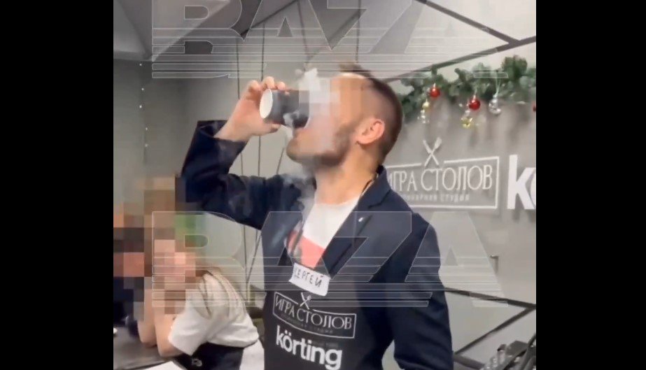 Ρωσία: Ήπιε κοκτέιλ υγρού αζώτου με ενθάρρυνση του σεφ και βρέθηκε στην εντατική (Βίντεο)