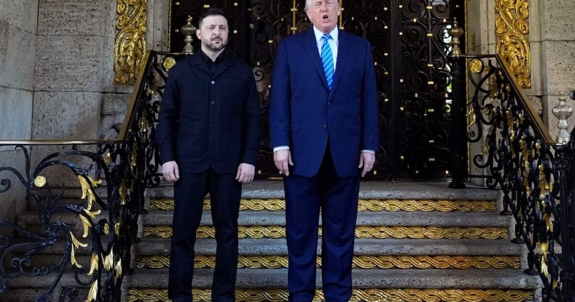 LIVE: Ο Ζελένσκι στο Μαρ α Λάγκο – Τραμπ: «Ο Πούτιν μιλάει σοβαρά για ειρήνη στην Ουκρανία»