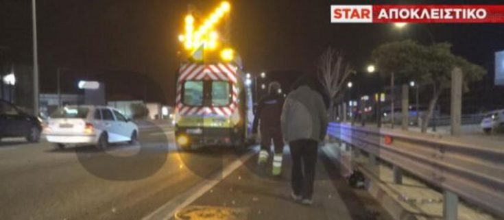 Βίντεο: Άνδρας περπατούσε για χιλιόμετρα στην εθνική οδό