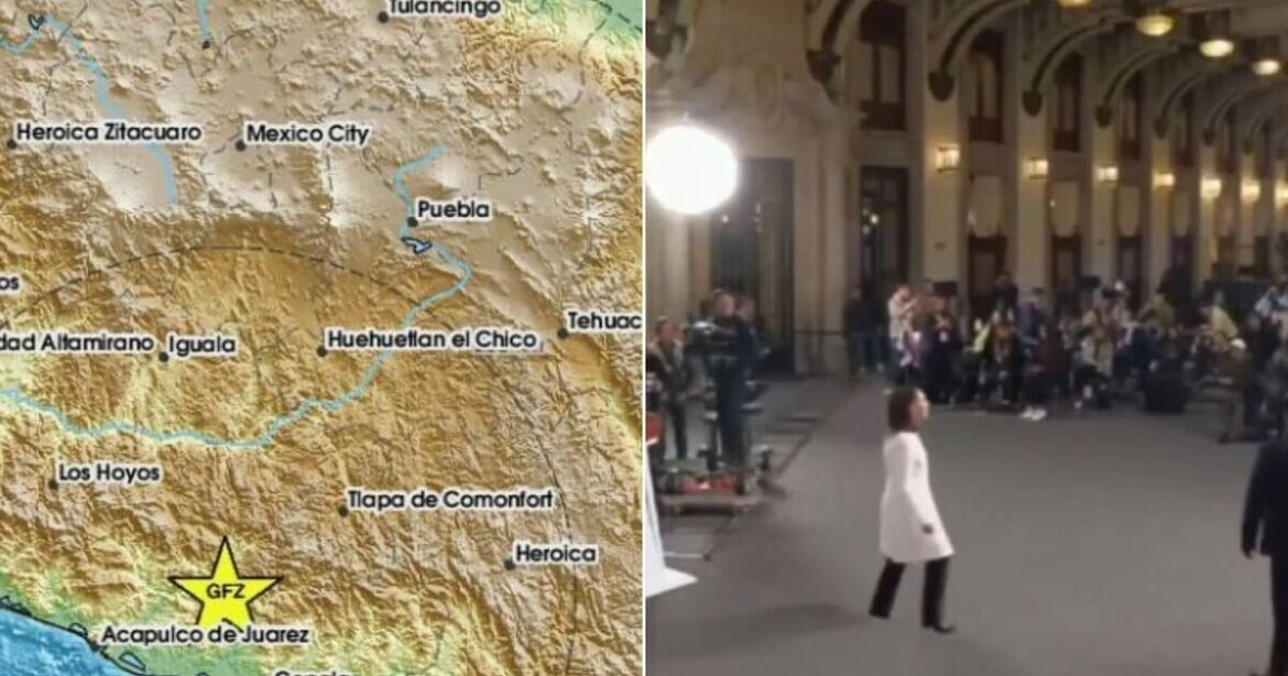 Ισχυρός σεισμός 6,5 Ρίχτερ στο Μεξικό – Διέκοψε συνέντευξη τύπου η πρόεδρος Σεϊνμπάουμ (Βίντεο)
