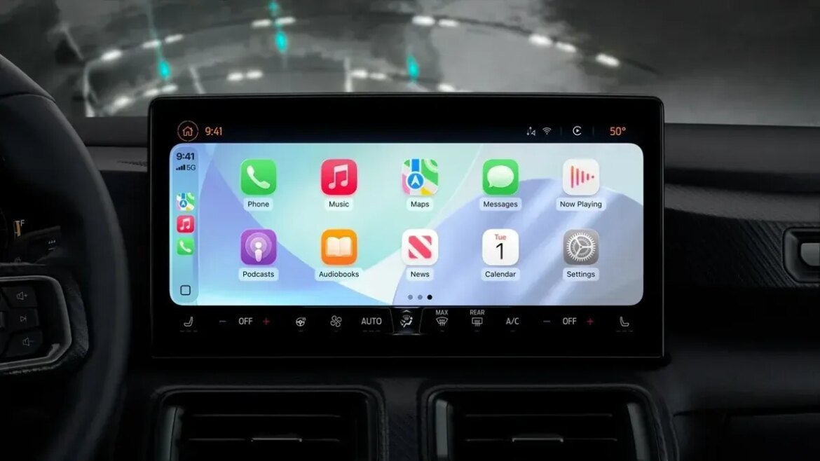 Η Ford θα συνεχίσει να υποστηρίζει το Apple CarPlay, και θα ενσωματώσει το Google Gemini