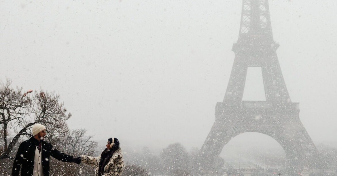 Κύμα ψύχους σαρώνει την Ευρώπη – Λευκό τοπίο σε Γαλλία, Ολλανδία και Βρετανία (δείτε εικόνες)