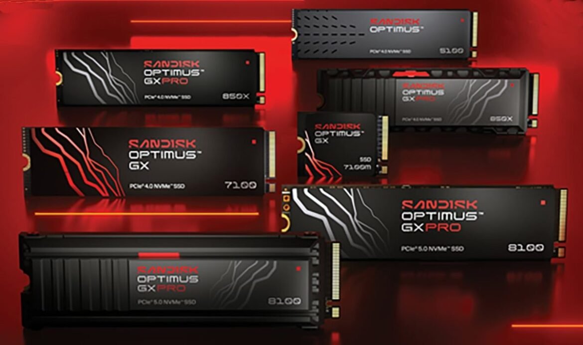 CES 2026: Η Sandisk “τελειώνει” τους WD Black και Blue – Έρχονται οι νέοι Optimus SSD