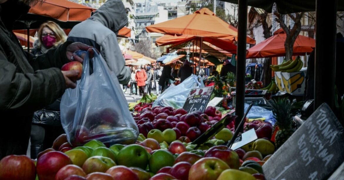 Λαϊκές αγορές: Έρχεται μελέτη για το τεκμαρτό εισόδημα και αλλαγές στο σύστημα του μέσου τζίρου